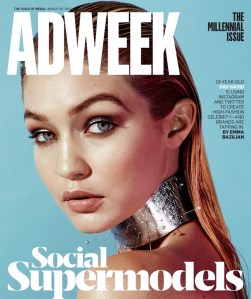 Adweek Cover Gigi Haddad