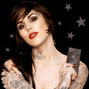 Kat von D makeup colllection with Sephora press photo