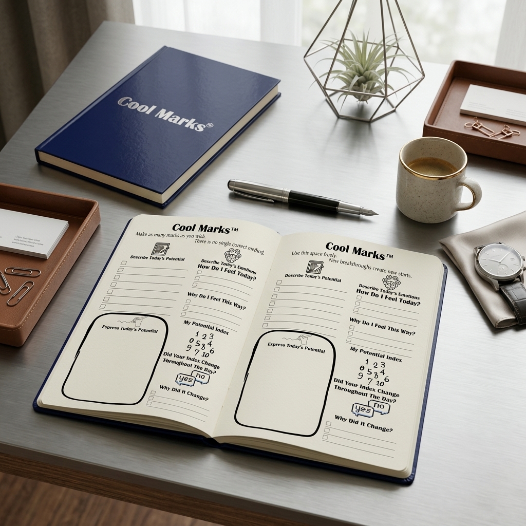 Cool Marks Journal That Christine Flagler Created. For your ideas to move forward.